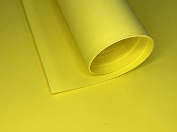 EVA лист для косплею 100кг\м3 1.4*1.3м(1.82м2) т.2мм Жовтий