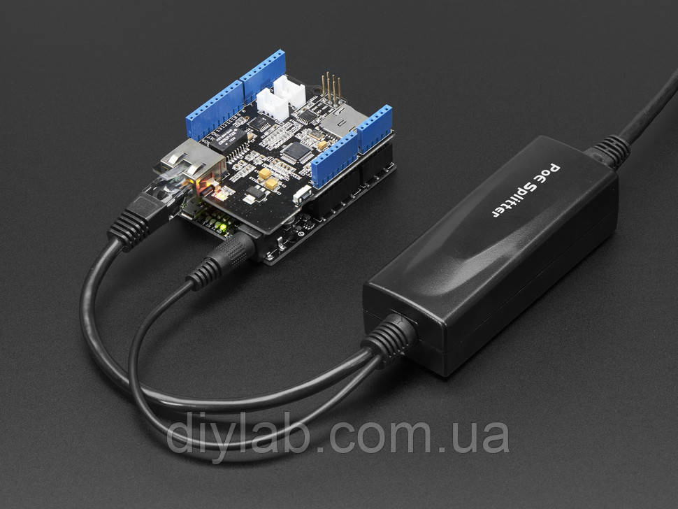 802.3af PoE Output Data & Power Splitter - 12V 1A Arduino - фото 2 - id-p491153876