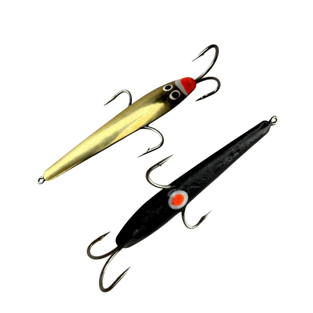 Блешня Парус Дніпровська-Каракатиця-1 - Вертикальна - Золото - 4 гачки - 7см - 10г