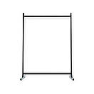 Стійка для одягу розбірна 1000х1700х500мм з одною поперечиною чорна не регульована, фото 4