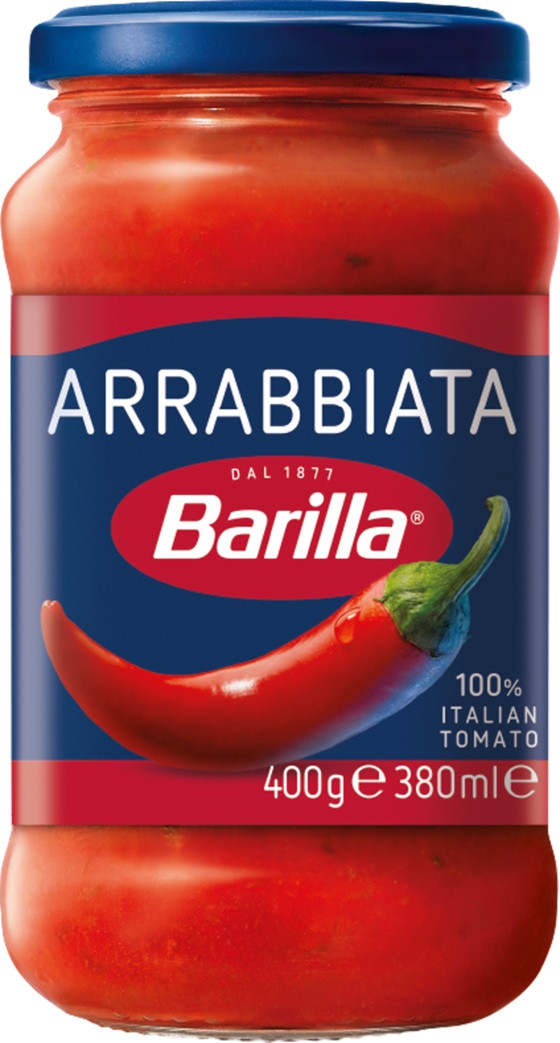 Соус Томатний з Перцем Чилі Аррабіата Arrabbiata Barilla 400 г Італія, фото 1