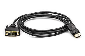 Кабель PowerPlant DisplayPort - DVI, 1.8м