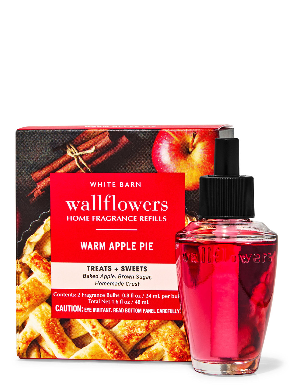 Набір ароматизаторів для дому Bath & Body Works — Warm Apple Pie Wallflowers Refills 2-Pack / 2×24 мл, фото 1