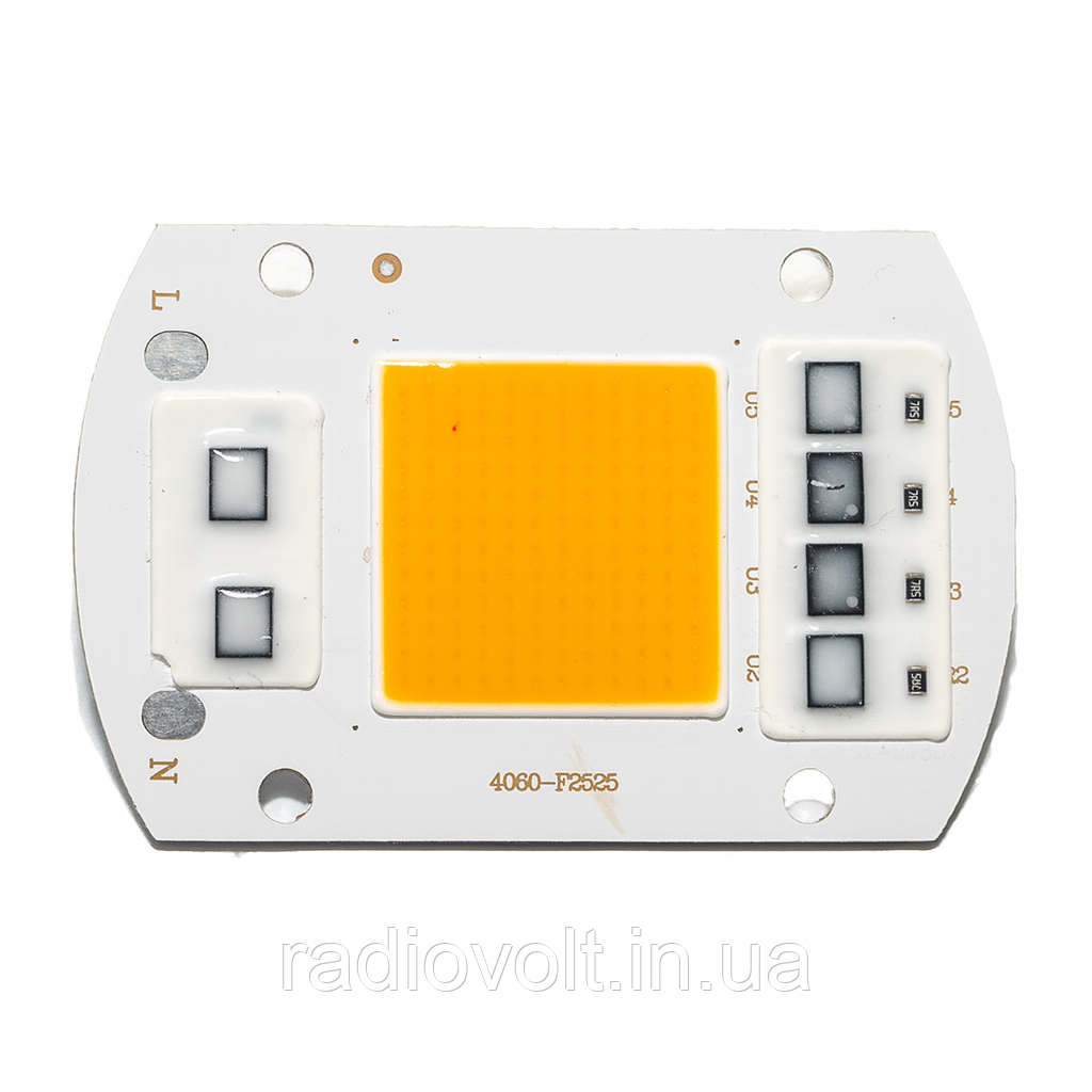 Світлодіод LED 30Вт, 220В, Теплий білий