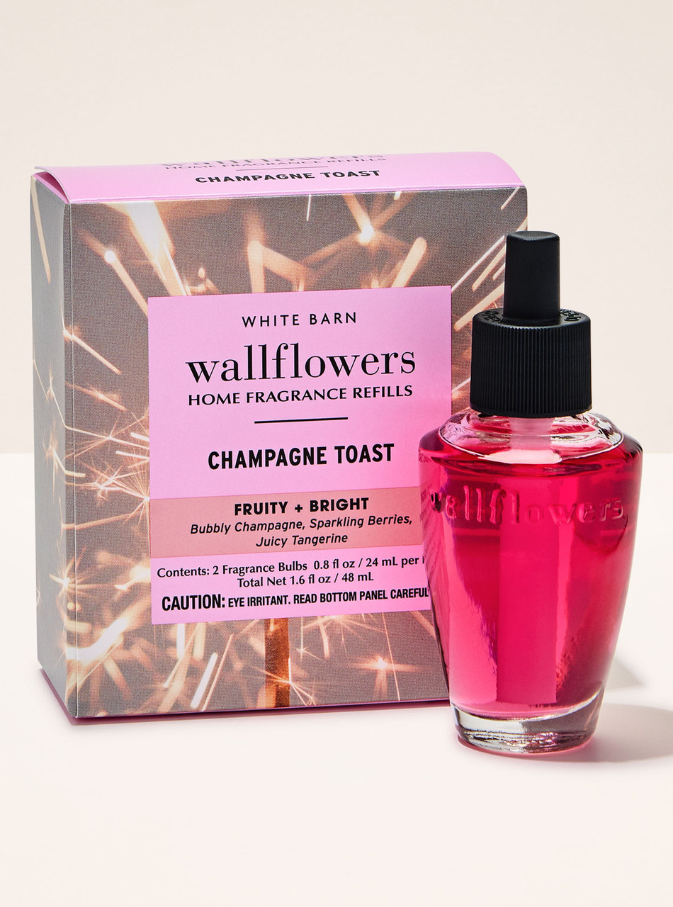 Набір ароматизаторів для дому Bath & Body Works — Champagne Toast Wallflowers Refills 2-Pack / 2×24 мл, фото 1