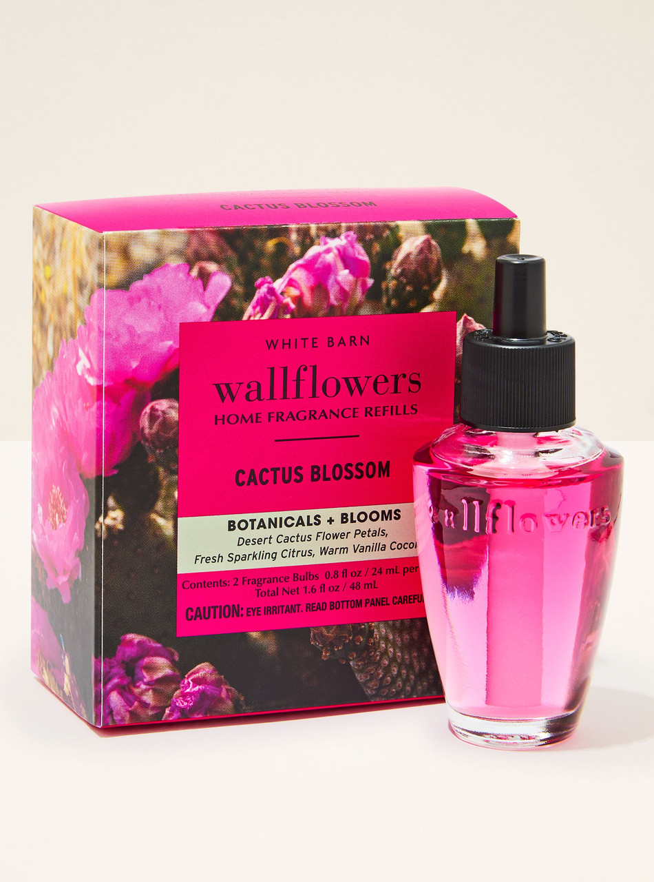 Набір ароматизаторів для дому Bath & Body Works — Cactus Blossom Wallflowers Refills 2-Pack / 2×24 мл, фото 1