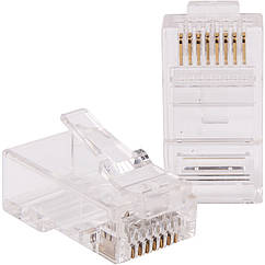 Модульний штекер RJ45 для UTP CAT6A, 100 шт.