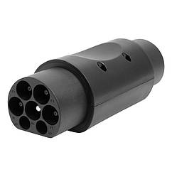 Адаптер Duosida для електромобілів GB/T (Male) - Type 2 (Male)