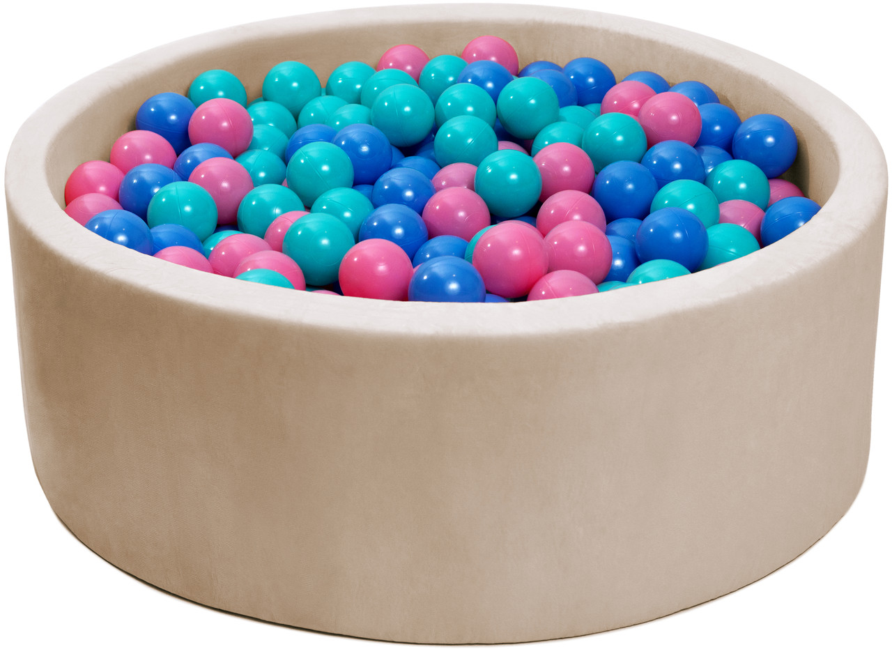 Сухий басейн із кульками 200шт бежевий Diego, фото 1