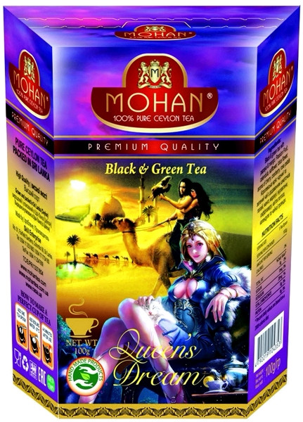Чай чорний та зелений Mohan Королівська Мрія 100 г, фото 1