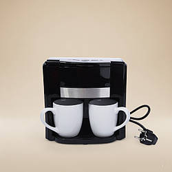 Кавоварка Domotec MS-0708 500 Вт, 0,3 л, 2 чашки