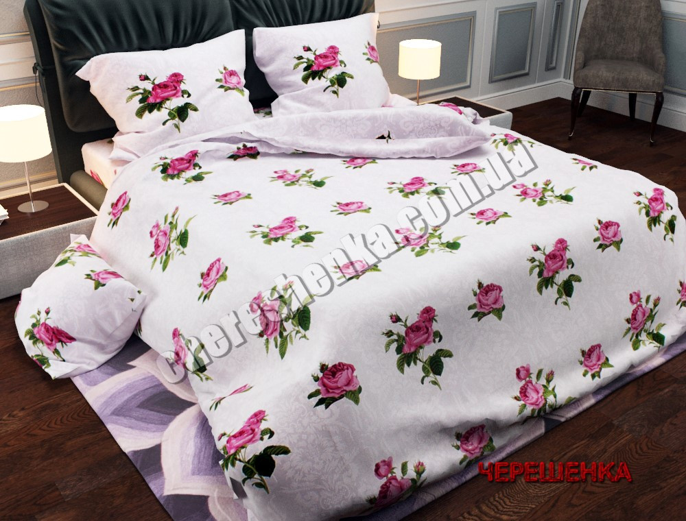 Сімейний набір постільної білизни Бязь "Gold" №078