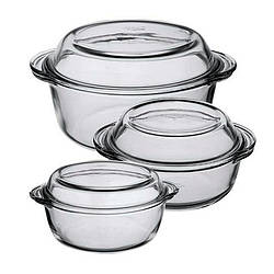 Боркам набір 3 пр (2100 мл + 1450 мл + 840 мл) каструль пу