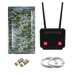 Olax MC60 Wi-Fi роутер + 3G/4G панельна MIMO антена MarketNet Maxi 22 дБ