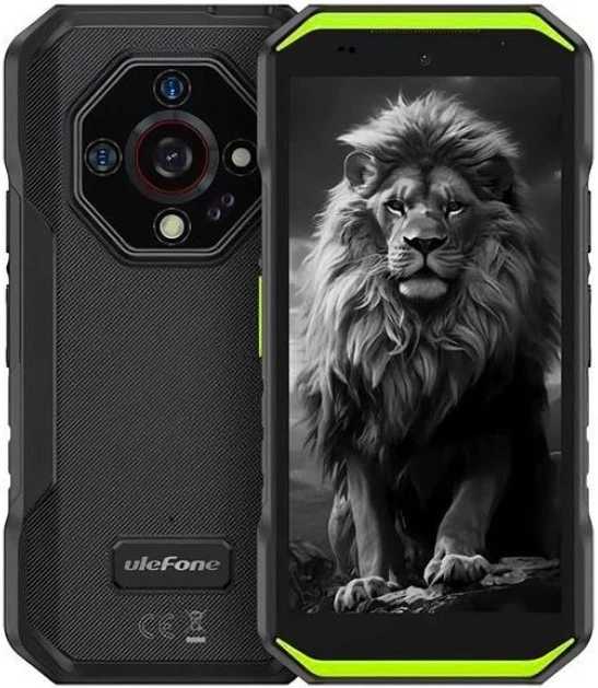 Ulefone Armor X32 Pro 8/256GB Global NFC Vivid Green Захищений смартфон MediaTek Dimensity 6300 5500 мАг, фото 1