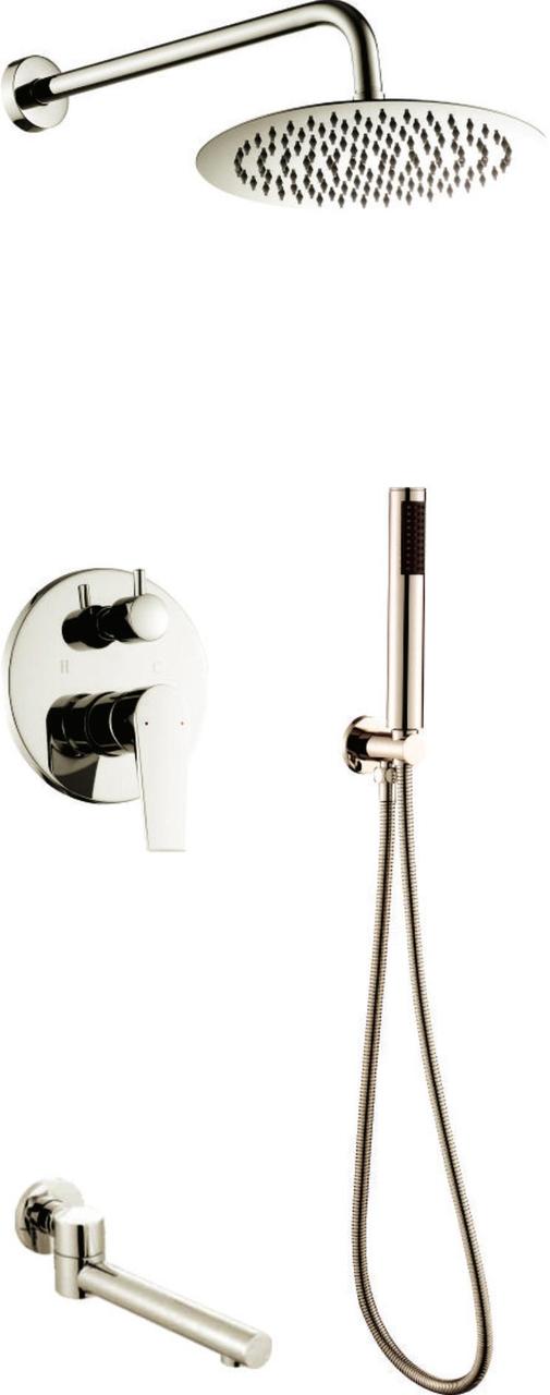 Душова система прихованого монтажу VIVIEN 8303382 Chrome, фото 1