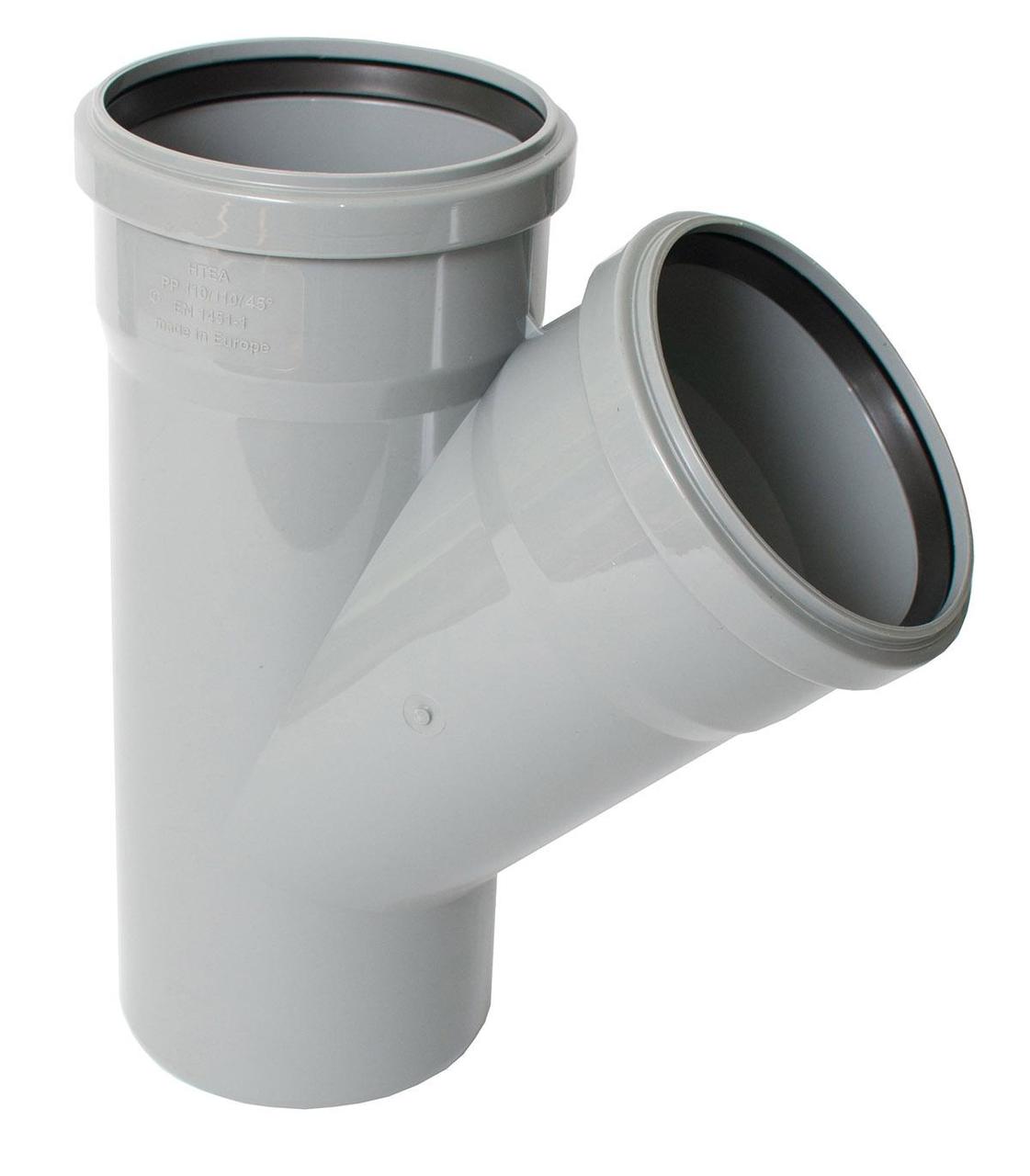 Трійник 110/110/45 Grandi 1/8, фото 1