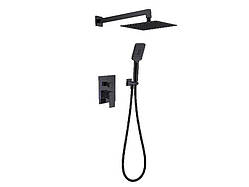 Душова система AIM прихованого монтажу чорний матовий DG205 (matte black)