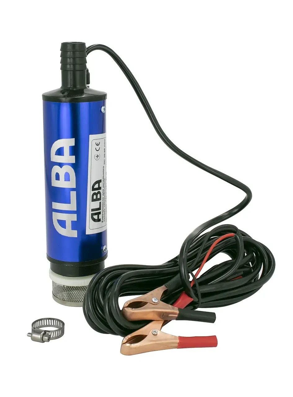 *ALBA*насос DC 20-60 mini для перекачування дизельного палива, 12В/60 Вт, фото 1