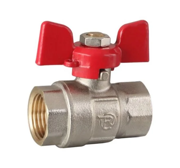 Кран кульовий 3/4 ВВ метелик REIGER(80шт), фото 1