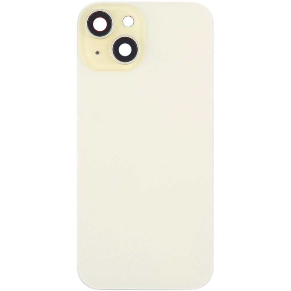 Скло камери Apple iPhone 15, iPhone 15 Plus (оригінал Китай з жовтим кільцем - 2 шт), фото 1