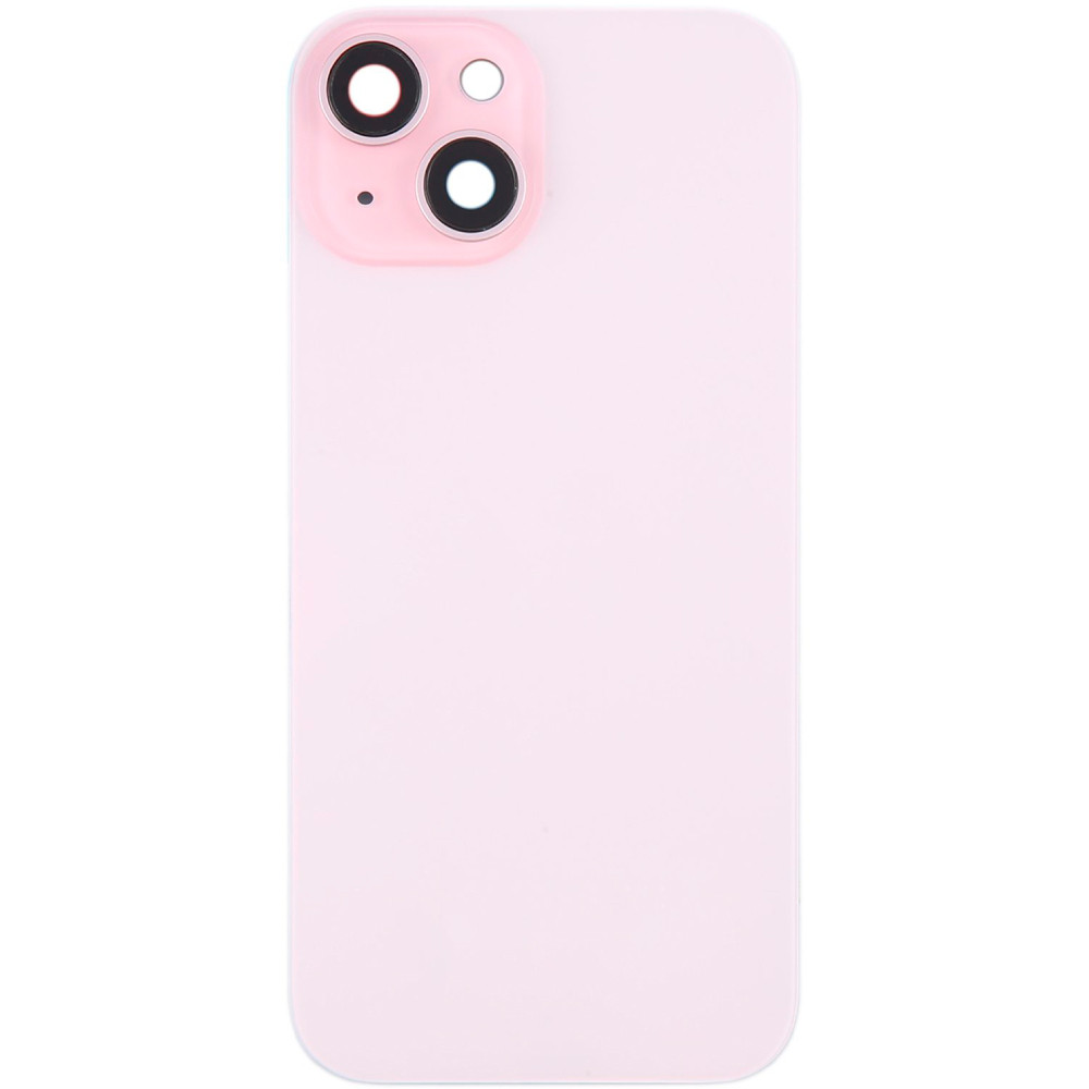 Скло камери Apple iPhone 15, iPhone 15 Plus (оригінал Китай з рожевим кільцем - 2 шт), фото 1