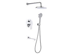 Душова система AIM прихованого монтажу хром DG204-3 (chrome)