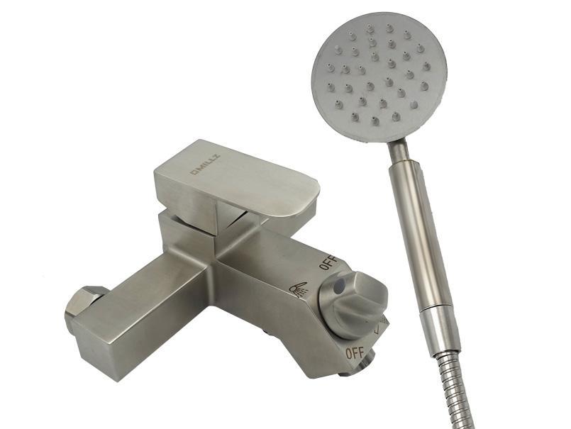 Змішувач для ванни MILLZ литий корпус MRS-SS-0010 нержавіючий 1/10, фото 1