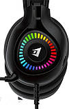 Ігрова гарнітура Jertech HG01 Scout з RGB-підсвіткою, фото 5