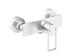 Змішувач для душ.кабіни, латунь,білий AIM,DG06540 frosted white