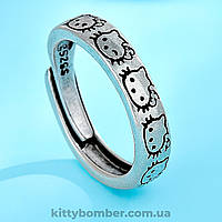 Колечко Hello Kitty Хэллоу Китти кольцо кольцо hello kitty регулируемое Кольца hello kitty