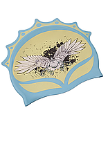 Дитяча шапочка для плавання силіконова, фото 3