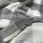 Тканина хутро Тедді плюшевий стрейч м'який 260 г/м2 150 см квадрат Сірий, фото 2