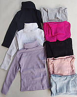 Гольф дитячий ангора рубчик однотонний на дівчинку 1-4 роки (8 кв) "MARI" купити гуртом в Одесі на 7 км