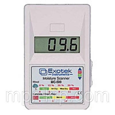 Безконтактний вологомір (СВЧ) деревини та будматеріалів Exotek MC-500 (0-30%) Ручне калібрування. Германия