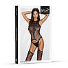Бодістокінг - Bodystocking 2067, black - One Size, фото 4