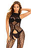 Бодістокінг - Bodystocking 2038, black - One Size, фото 2