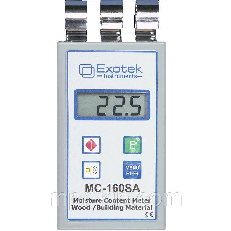 Вологомір деревини та будматеріалів Exotek MC-160SA (0-98%) 230 порід, 6 груп будматеріалів. Німеччина, фото 1