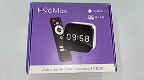 Смарт-телевізор H96 Max H728 (4/32 ГБ) — потужна Android TV 14 приставка для телевізора