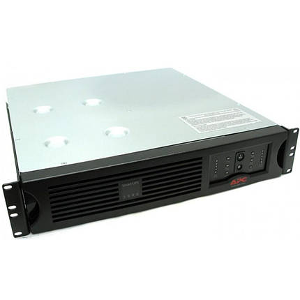 ДБЖ APC Smart-UPS RM 1000VA 2U (SUA1000RMI2U) / 230 V / 1000 V·А / 670W / 4 виходи / RS-232, USB, фото 1