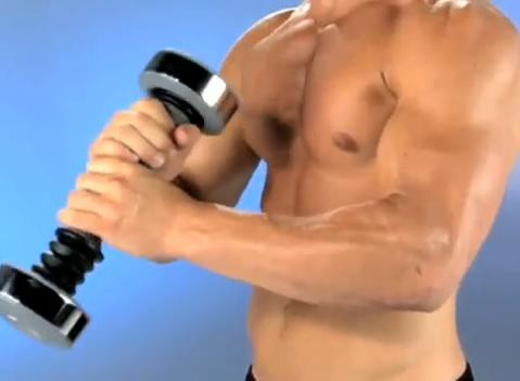 Механический тренажер для рук Shake Weight для мужчин - фото 2 - id-p32734773