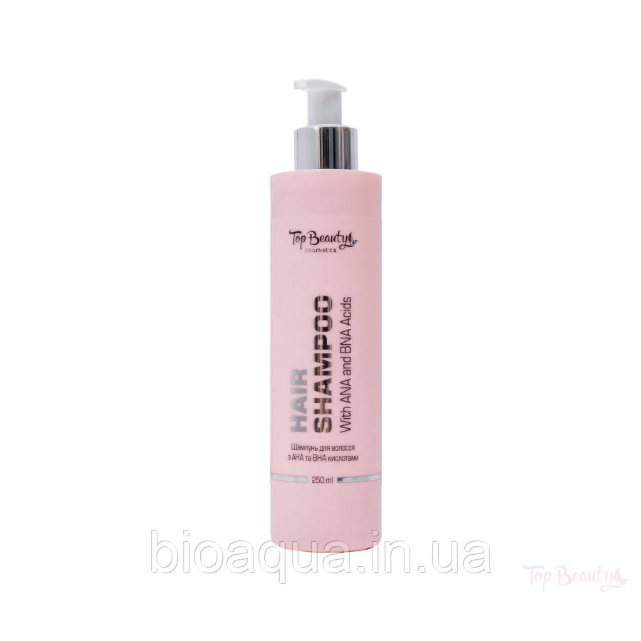 Шампунь для волосся Top Beauty з АНА та ВНА кислотами 250 мл, фото 1