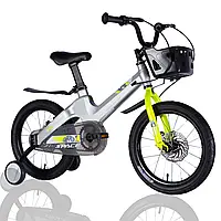 Велосипед MG 16" SPACE KID MOON DD рама-9" сірий 2025