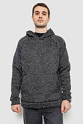 Худі чоловіче на флісі, колір сірий, 257R15 XXL-XXXL, XXL-XXXL, XXL-XXXL