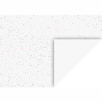 Картон для дизайну "Крапки" А4(21х29,7см) Білий Срібло неоновий 220г/м2 Heyda