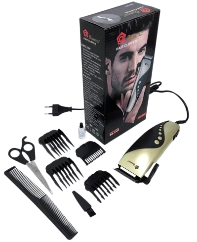 Машинка для стриження DOMOTEC MS-3303 стриження для стриження 45 мм неіржавка сталь 12 Вт Сріблясто чорний, фото 1