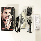 Машинка для стриження DOMOTEC MS-3303 стриження для стриження 45 мм неіржавка сталь 12 Вт Сріблясто чорний, фото 9