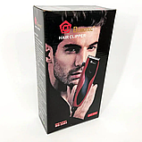 Машинка для стриження волосся Domotec MS 3304 мережева 4 насадки 3,6,9,12 мм неіржавка сталь 12 Вт Чорний, фото 8