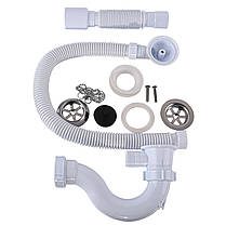 Сифон гнучкий для ванної | Вольна| В0110 SOLOPLAST, фото 4