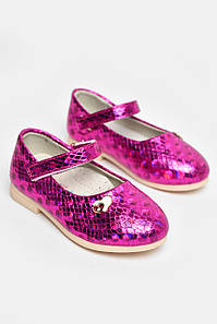 Туфлі для дівчинки темно-рожевого кольору 208768P